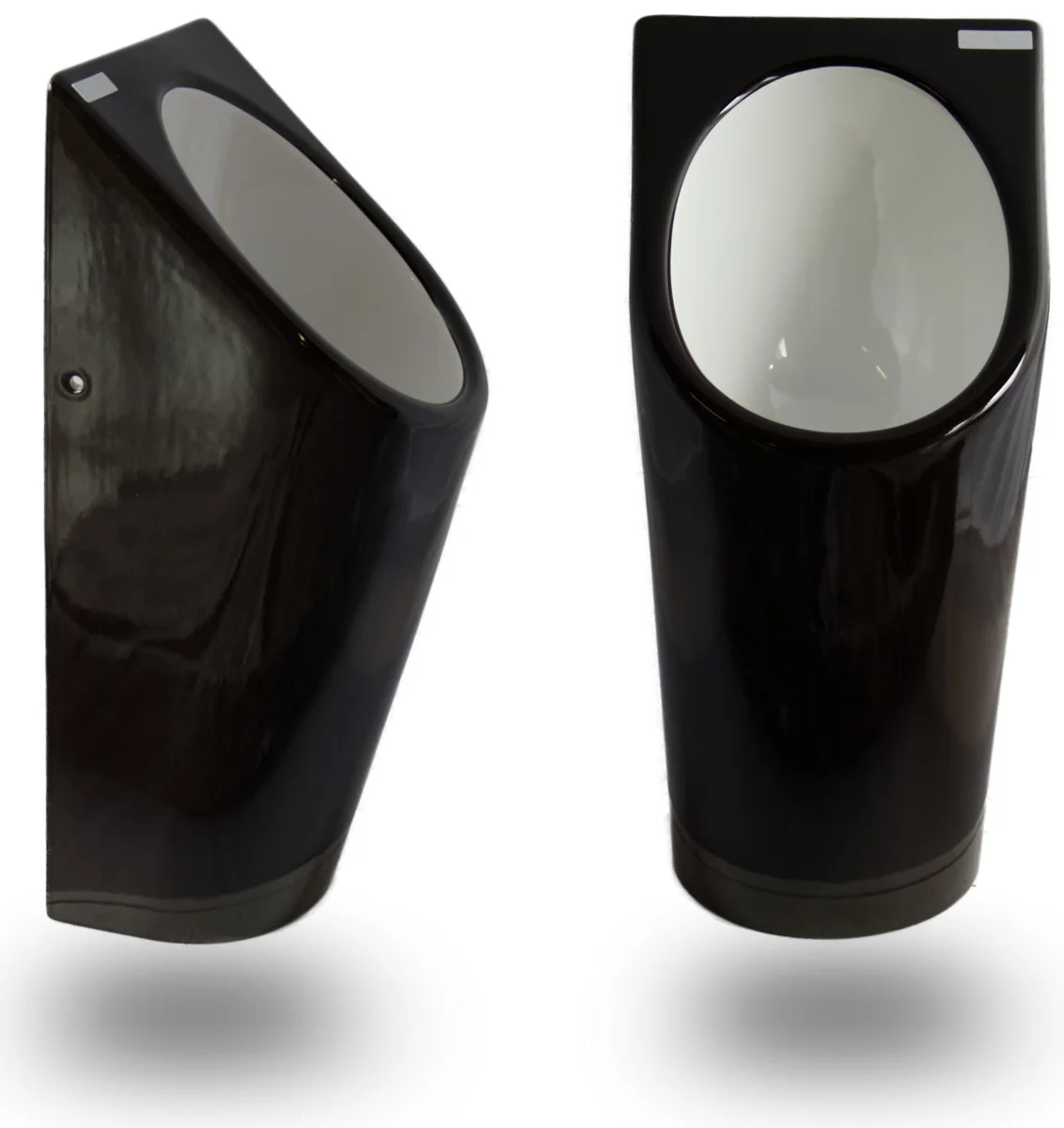 Senza Aqua Urinal im Design Black and White