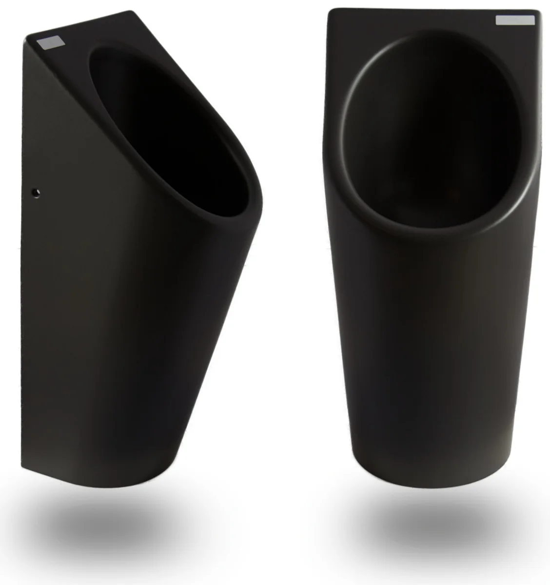 Senza Aqua Urinal im Design Black matt