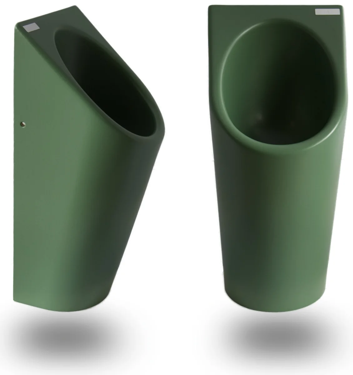 Senza Aqua Urinal im Design Blattgrün