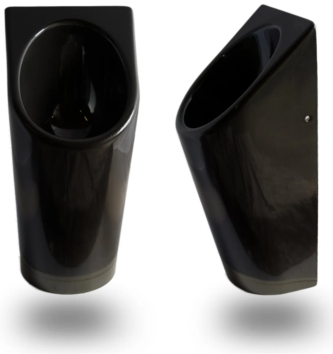 Senza Aqua Urinal im Design Carbon