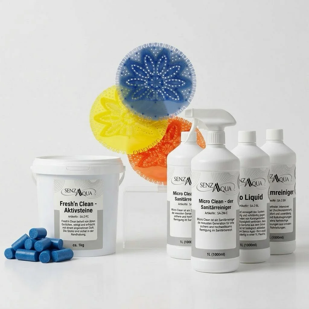 Senza Aqua Verbrauchsartikel: Dufteinlagen, Fresh'n Clean, Micro Clean, Bio Liquid